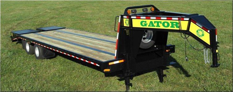 GOOSENECK TRAILER 30ft tandem dual - all heavy-duty equipment trailers special priced  Erie County, Pennsylvania