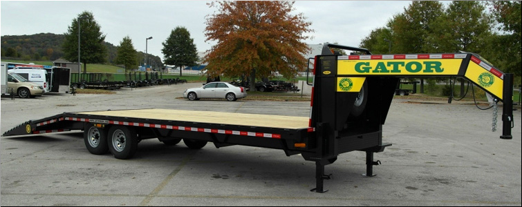Gooseneck flat bed trailer for sale14k  Erie County, Pennsylvania